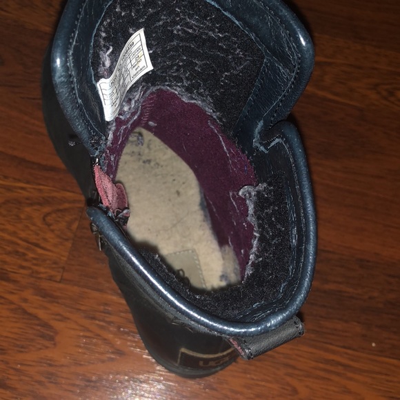 UGG Simmens motorcycle boot black Waterproof - Picture 5 of 9